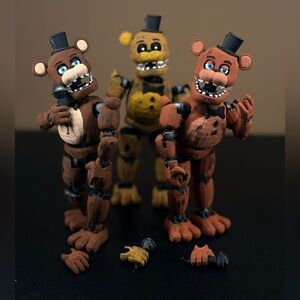 Fnaf withered Freddy articulated 3d prints